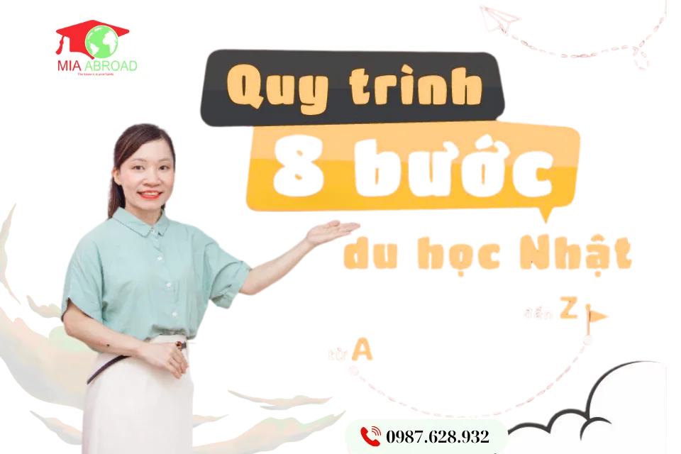 8 Bước du học Nhật Bản